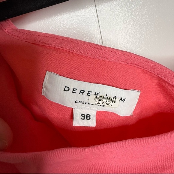 Derek Lam - Coral One Shoulder Puff Dress bubble hem mini dress RTR IT 38/ US 2 - Picture 6 of 14